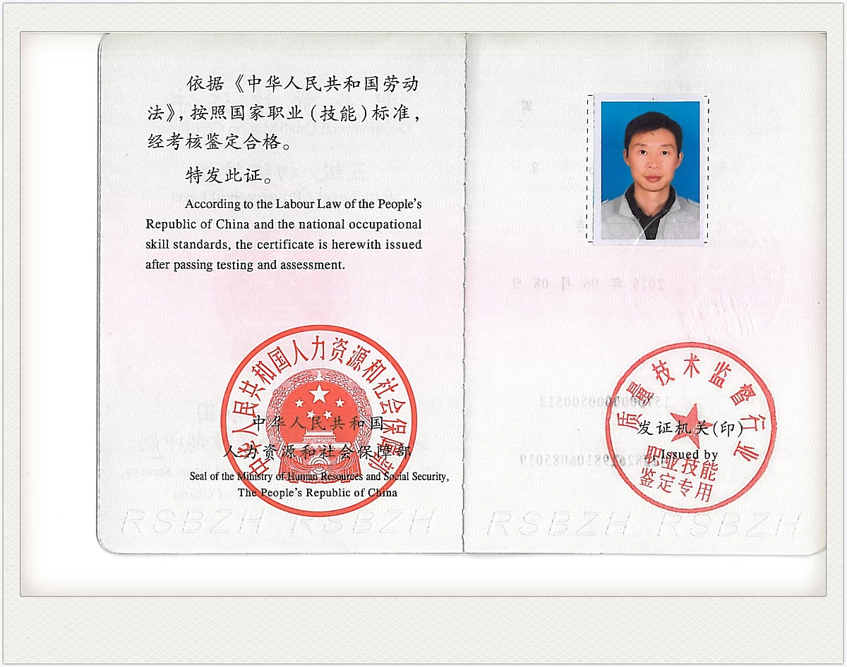 Professional title certificate 3
