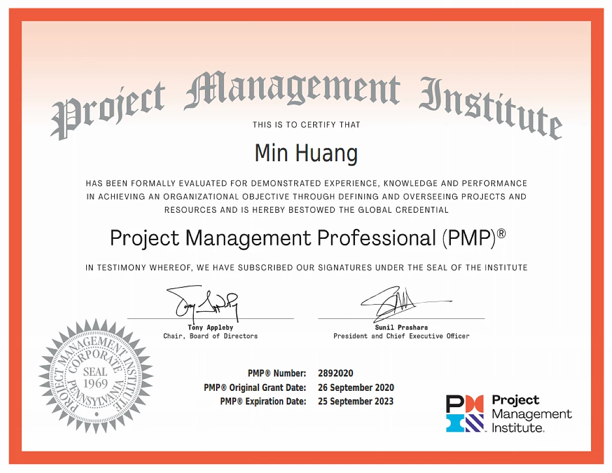 Huang PMP